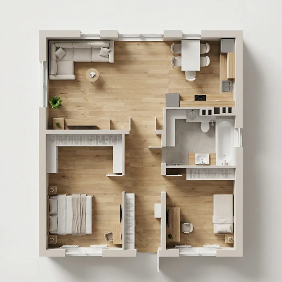 Антарес, 72,5 м²